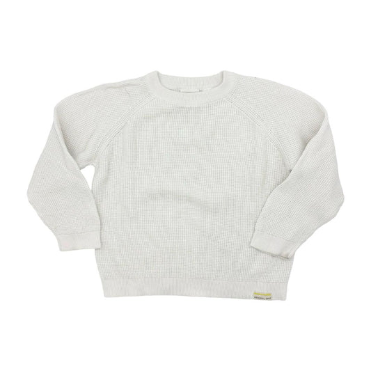 Zara white knit long sleeve, 4-5 years