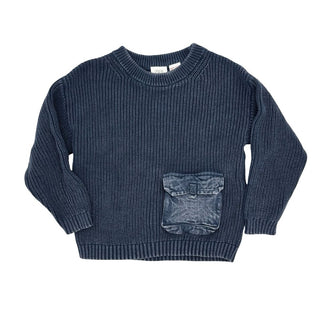 Zara blue sweater, 4-5 years