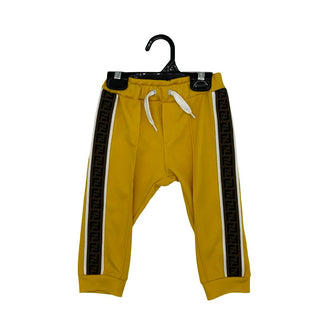 Fendi yellow pants w/lohgo, 12 months