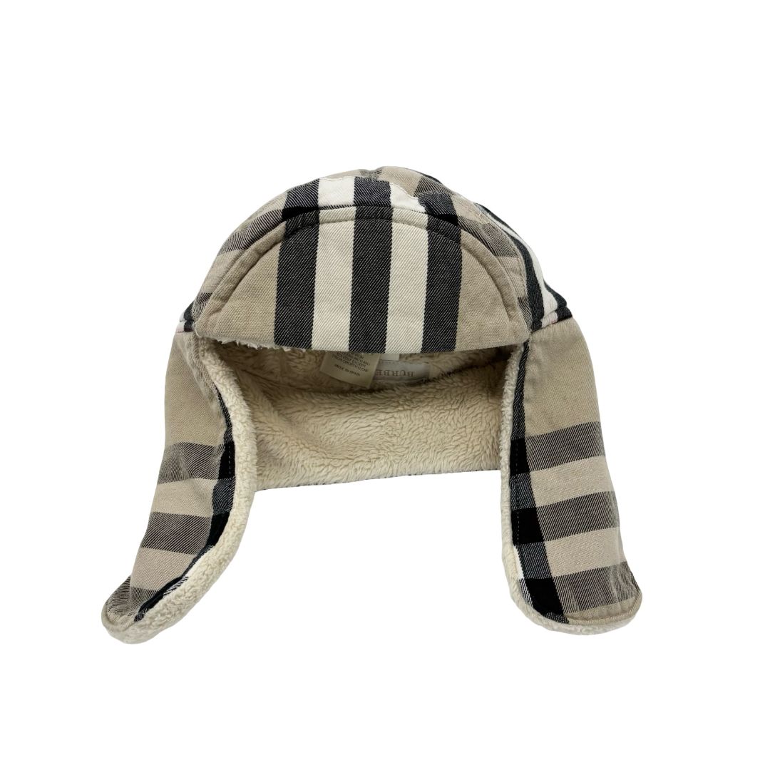 Burberry classic check trapper hat, 44cm baby