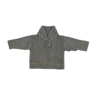 Jacadi grey knit sweater, 6 months