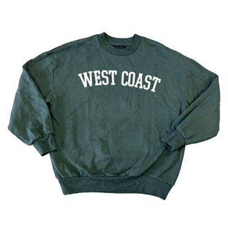 Oak + Fort green West Coast crewneck sweatshirt, womens small