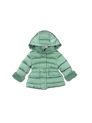 Abel & Lula Seafoam Green Satin Coat - New With Tags, 12 months