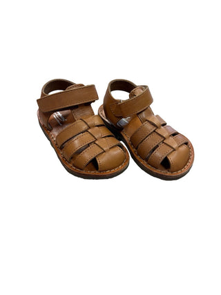 Bonpoint Tan leather sandals, EU 22