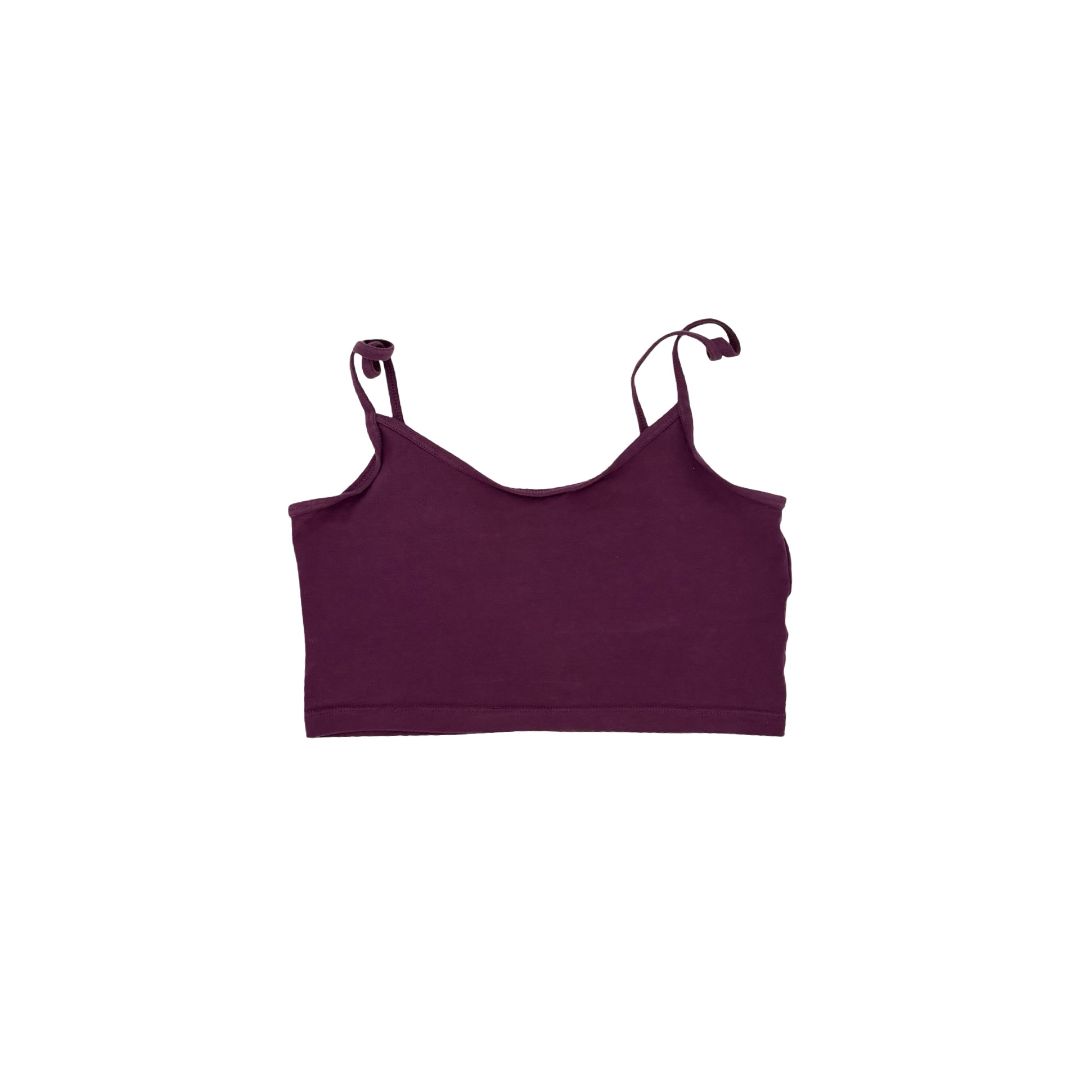 Tna Maroon bra top, small