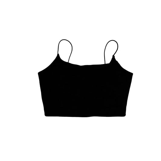 Garage black bra top, small