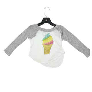 Chaser white/grey ice cream long sleeve top, 2 years