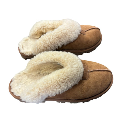 Ugg chestnut Coquette slippers, 8 womens