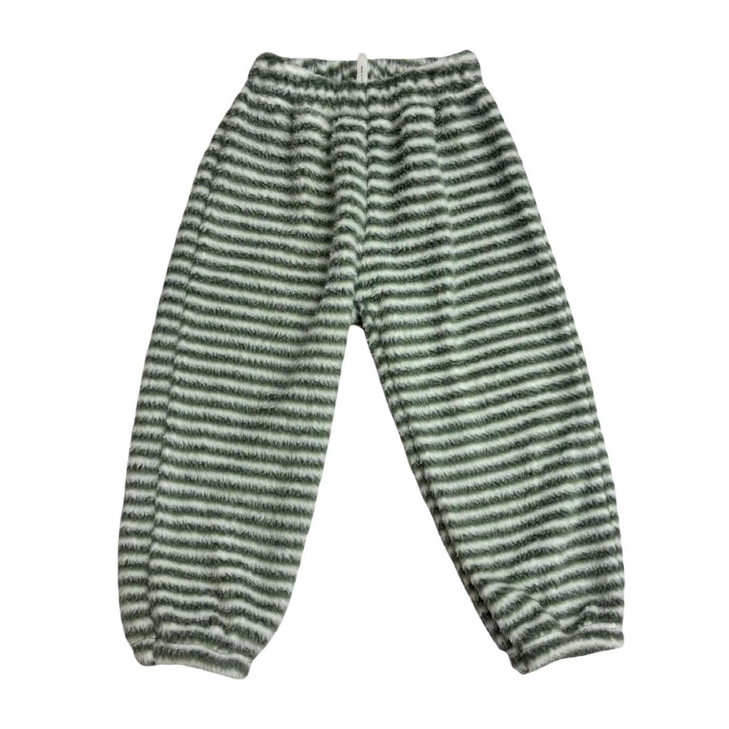 Rylee + Cru Sample evergreen stripe pullover/pant set, 4-5 years