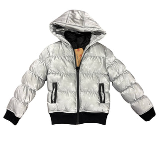 Appaman Sample silver puffer jacket, 6 years