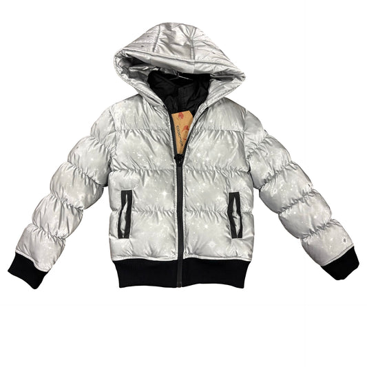 Appaman Sample silver puffer jacket, 6 years