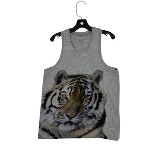 Stella McCartney grey tiger tank top, 10 years
