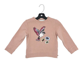 Stella McCartney pink bird sweatshirt, 3 years