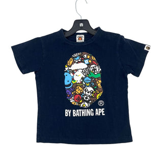 Bathing Ape navy tshirt, 6 years