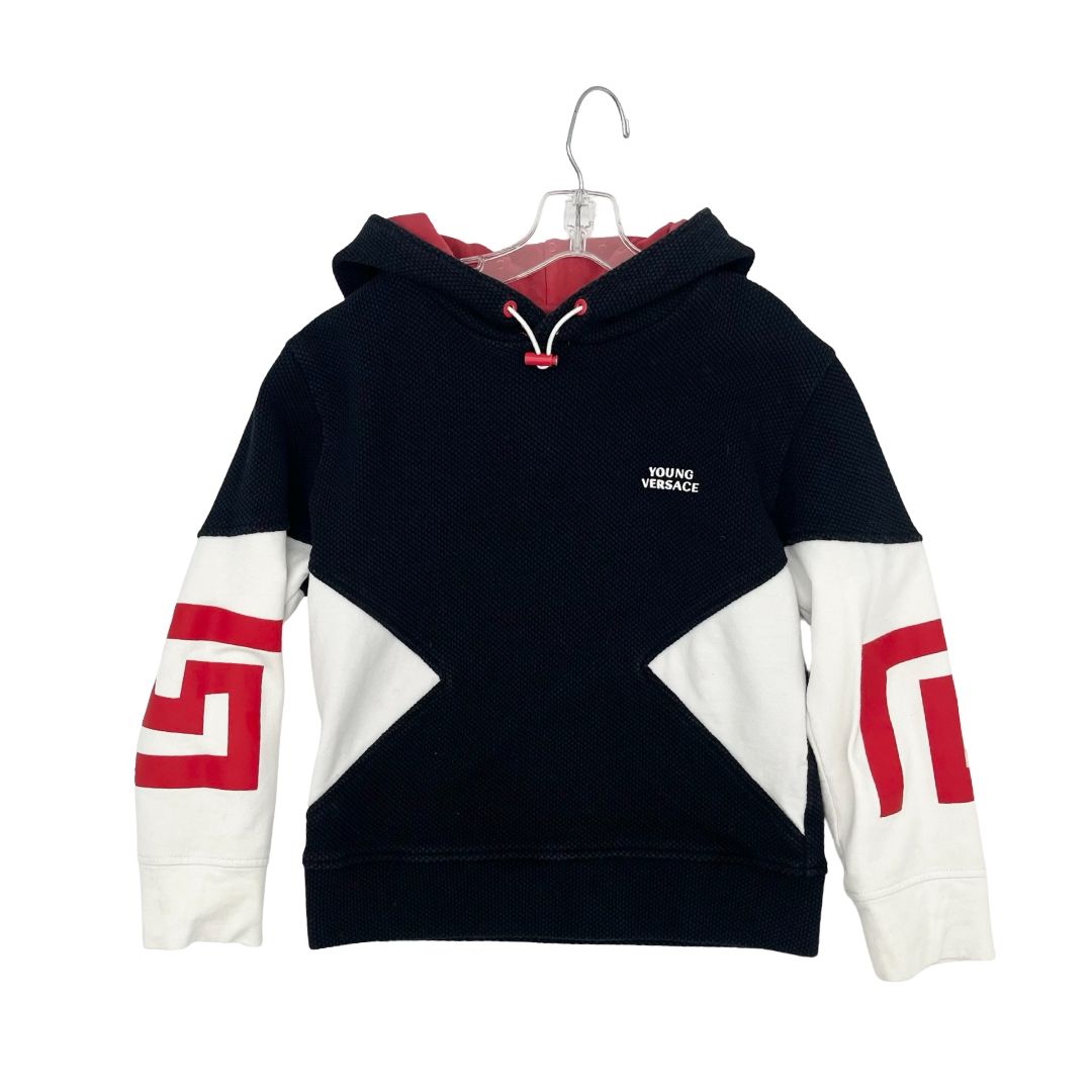 Versace black/white sweatshirt, 5 years
