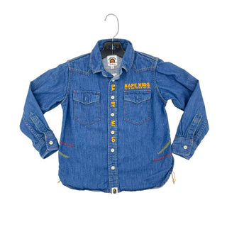 Bathing Ape denim shirt, 5 years