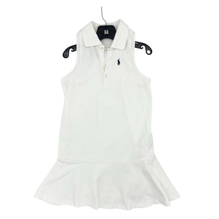 Ralph Lauren white collared tank dress, 8 years