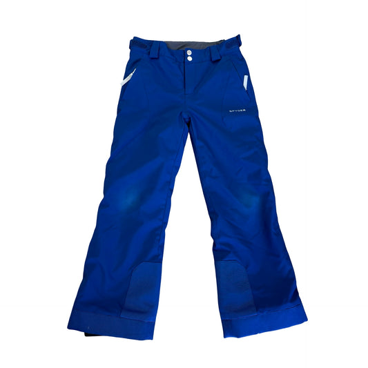 Spyder Blue Olympia snow/ski pant, 12 years