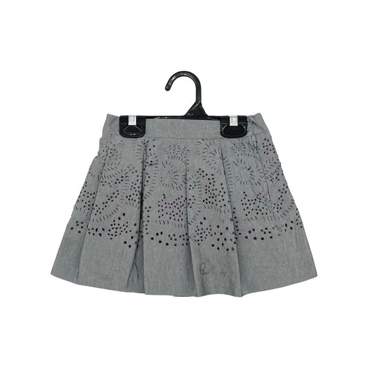 Burberry silver skirt, 4 years