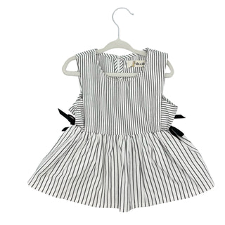 Doe A Dear black/white strip dress, 3 years