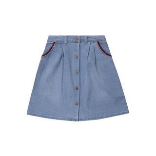 Gucci Button down denim skirt, 10 years