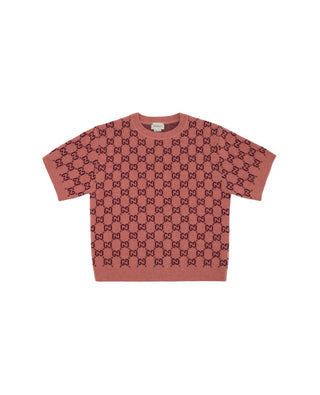Gucci Logo-Jacquard wool and cashmere sweater, 5 years