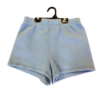 Tna blue cozy fleece shorts, small