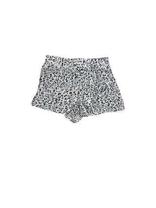 Z Supply Black&white leopard print shorts, 7-8 years