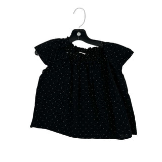 Bonpoint black polka dot shirt, 4 years