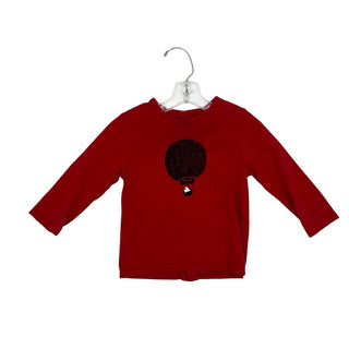 Hugo Boss red long sleeve, 18 months