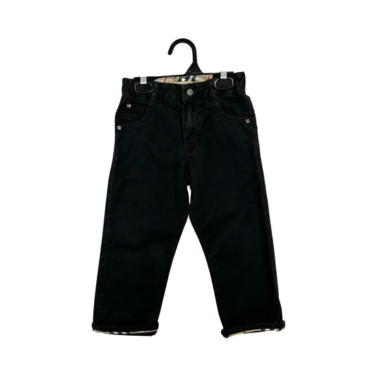 Burberry black pants, 2 years