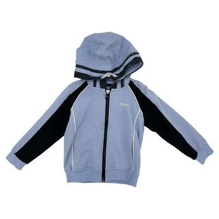 Armani blue zip, 2 years