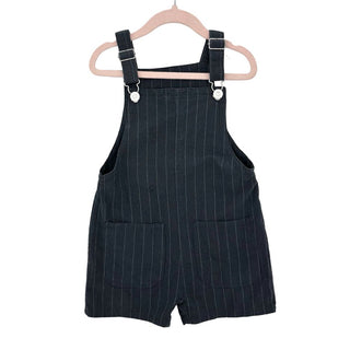 Zara charcoal short overalls, 2-3 years