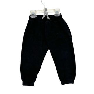 Mini Mioche black sweatpants, 1-2 years