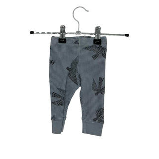 Bobo Choses blue waffle leggings, 3-6 months