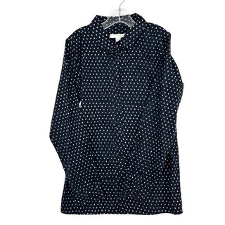 Burberry Navy collared long sleeve, 12 years
