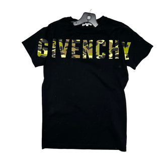 Givenchy Black tee army print, 12 years