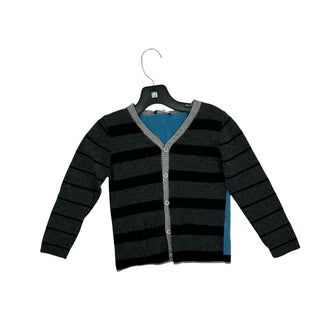 Hugo Boss Grey striped cardigan, 3-6 months