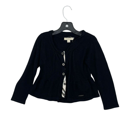 Burberry black cardigan, 4 years