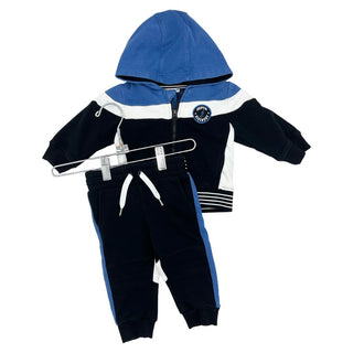 Givenchy black/blue sweat set, 9 months