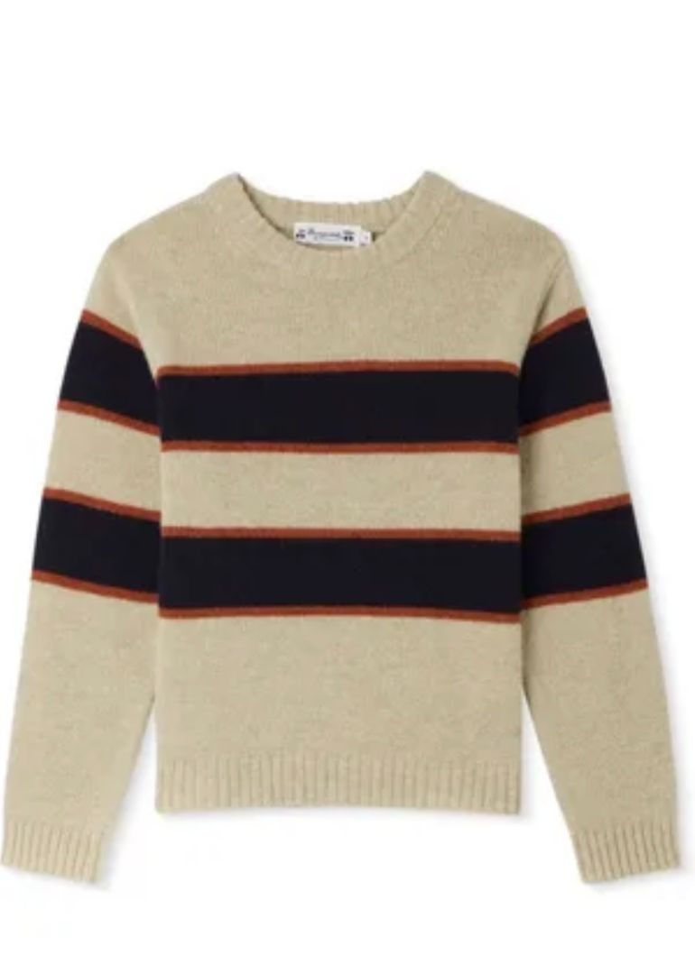 Bonpoint Cashmere Wool striped sweater brand new, 4 years