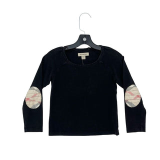 Burberry black w/elbow patches long sleeve, 2 years
