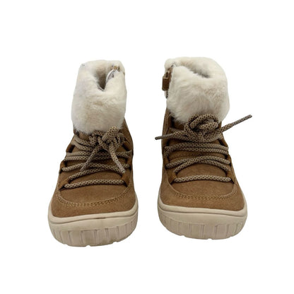 Geox tan Omar Suede winter boot, 6.5 little kid