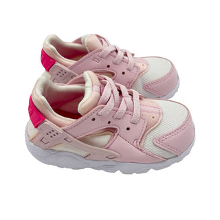 Nike pink/whiteHuarache run SE, 7 little kid