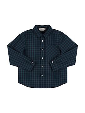 Bonpoint Tango Checkered shirt brand new, 6 years