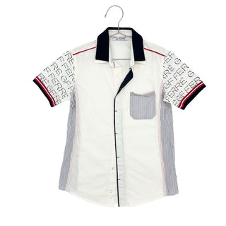 GF Ferre white collared shirt, 9-10 years