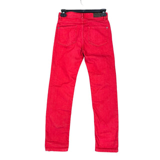 Jean Paul Gauliter red denim jeans, 12 years