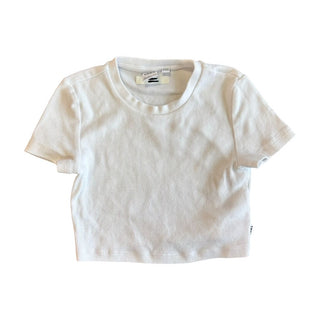 Tna white crop tee, 2xs