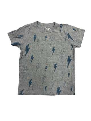 Chaser Grey Tee with Blue Lightning , 12 years