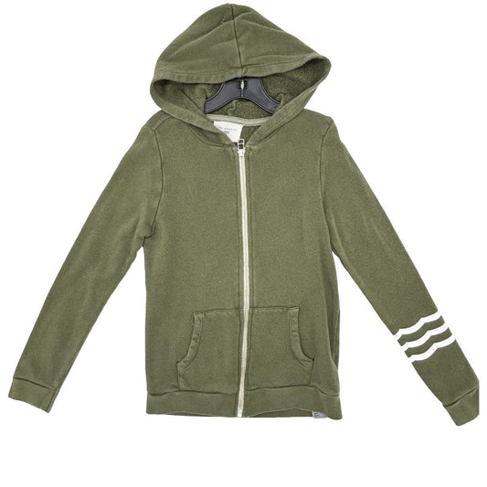 Sol Angeles green zip up hoodie, 8 years